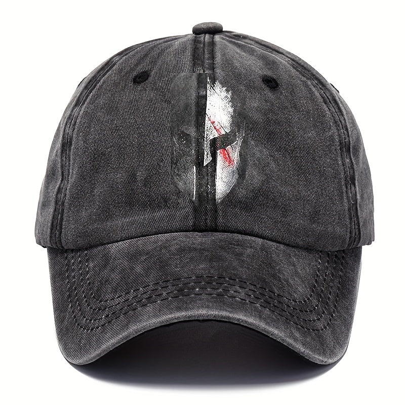 Warrior Vintage Baseball Cap Distressed Dad Hat Unisex Adjustable Couple Sun Hat