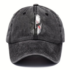 Warrior Vintage Baseball Cap Distressed Dad Hat Unisex Adjustable Couple Sun Hat