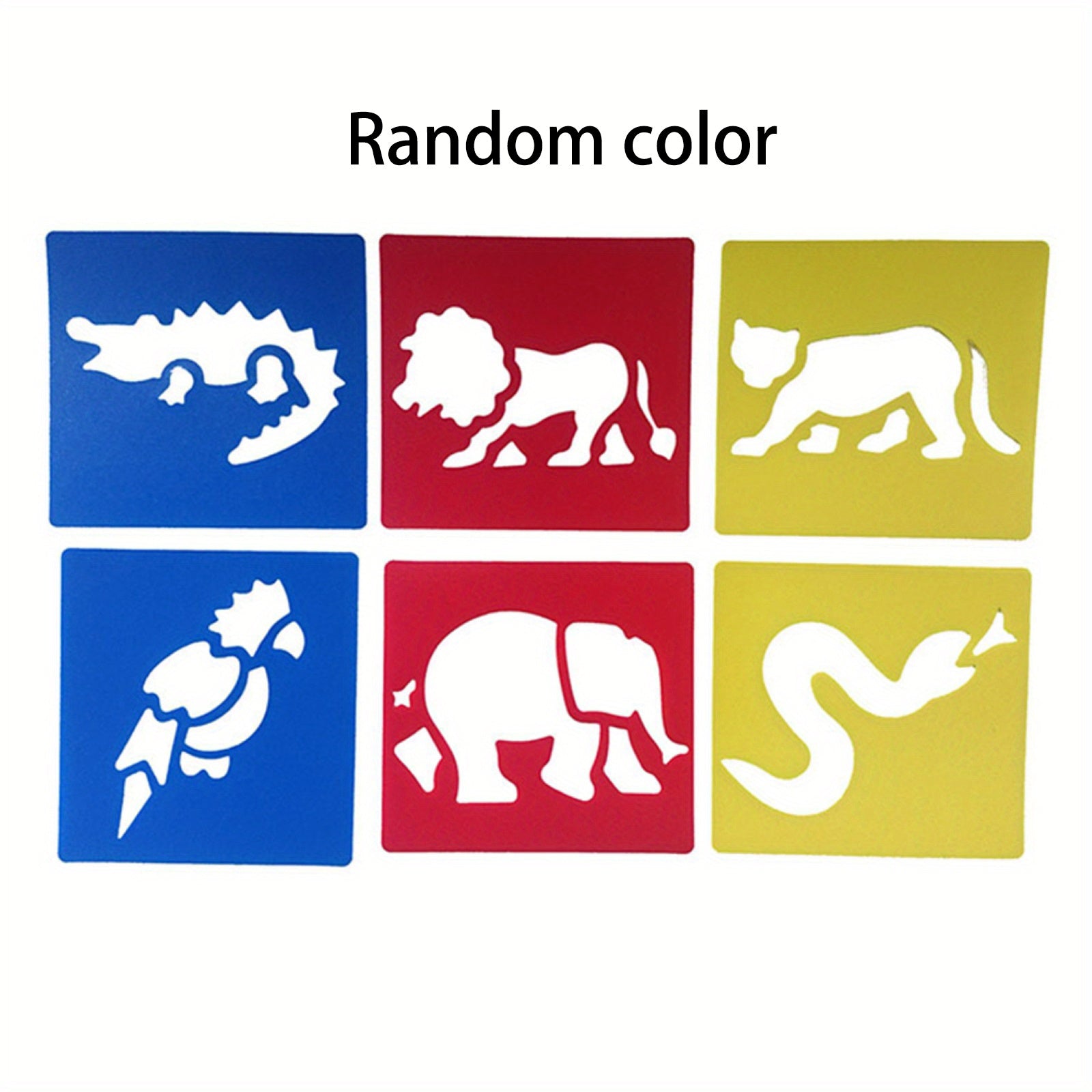 Montessori Animal Car DIY Painting Template Stencils Art Craft Learning Toy