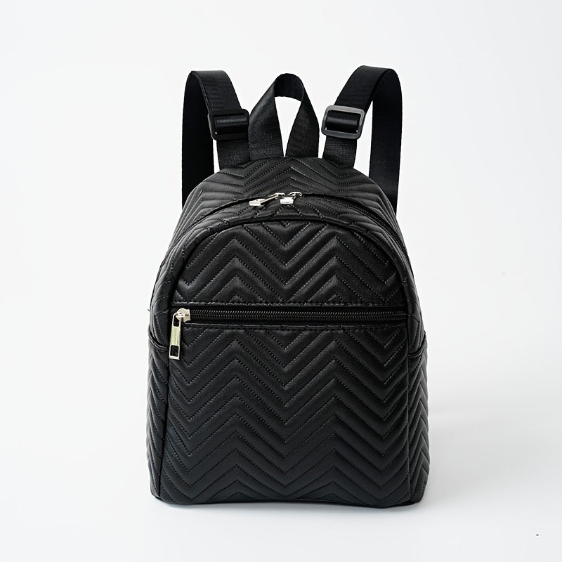 Quilted Backpack for Kids with Large Capacity & Waterproof Design