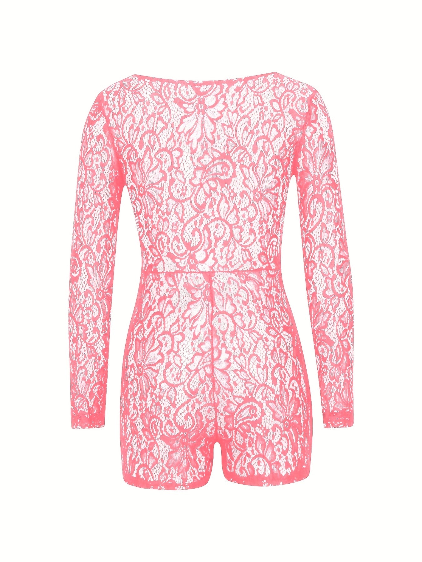 Sexy V Neck Romper Jumpsuit Long Sleeve Women's Clothing