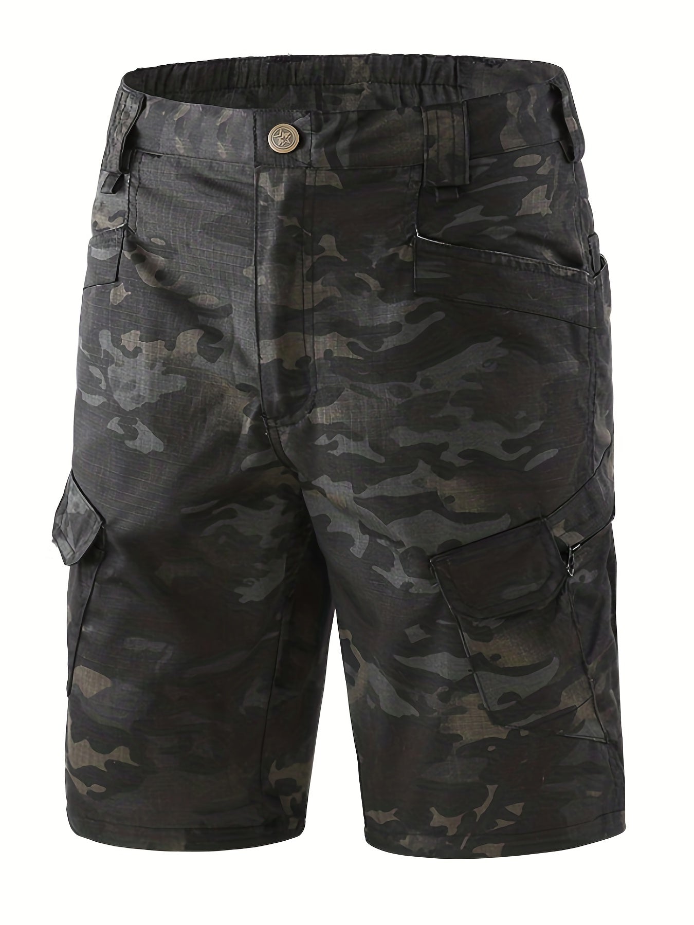 Men's Pocket Tactical Shorts Waterproof Cargo Outdoor Hiking Track Shorts