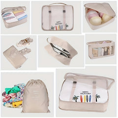 9 Pcs Cosmetic Bags Lightweight Travel Duffle Bag