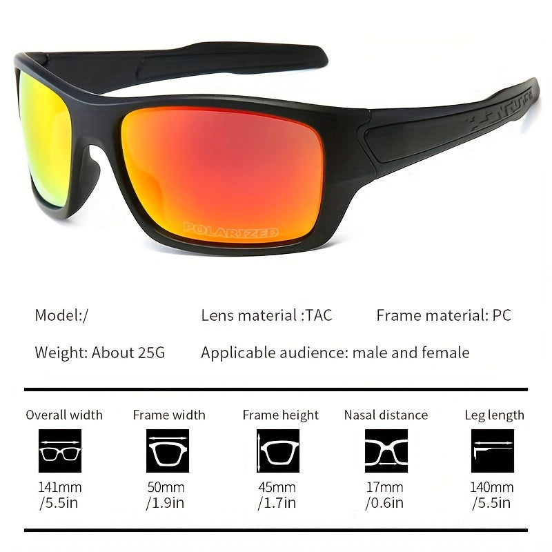 Men's Polarized Outdoor Sports Sunglasses 5 Colors