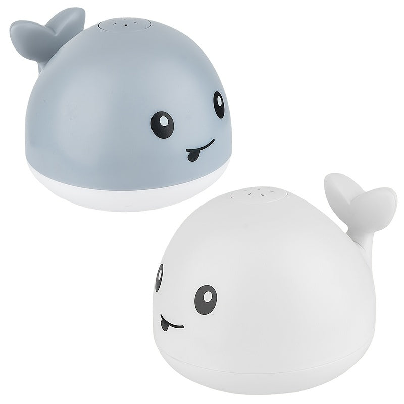 Light Up Whale Spray Water Bath Toy for Toddlers
