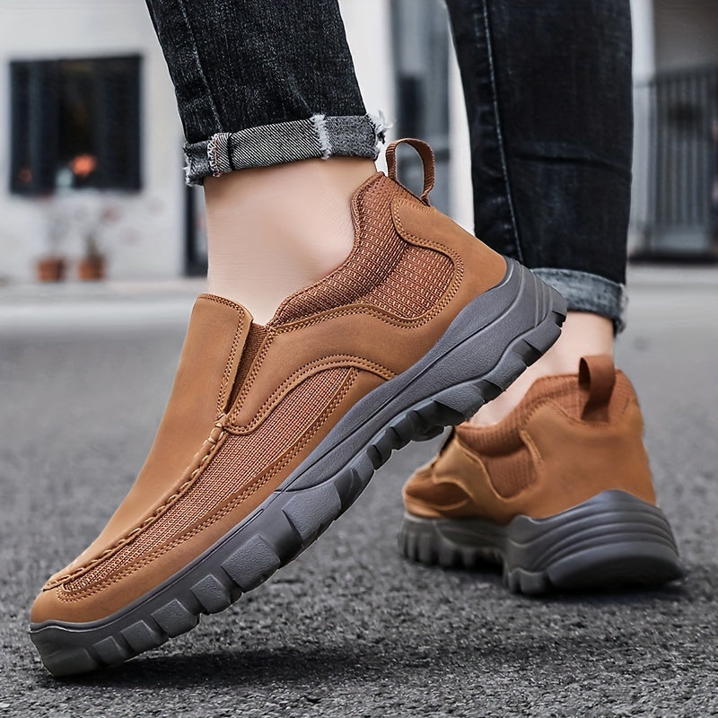 Men's Slip On Casual Shoes Breathable Wear Resistant for Traveling