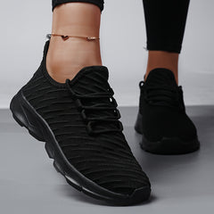 Breathable Mesh Flying Woven Shoes Lightweight Outdoor Sneakers