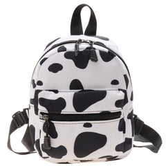 Casual Animal Pattern Nylon Ladies Mini Backpack Student School Bag