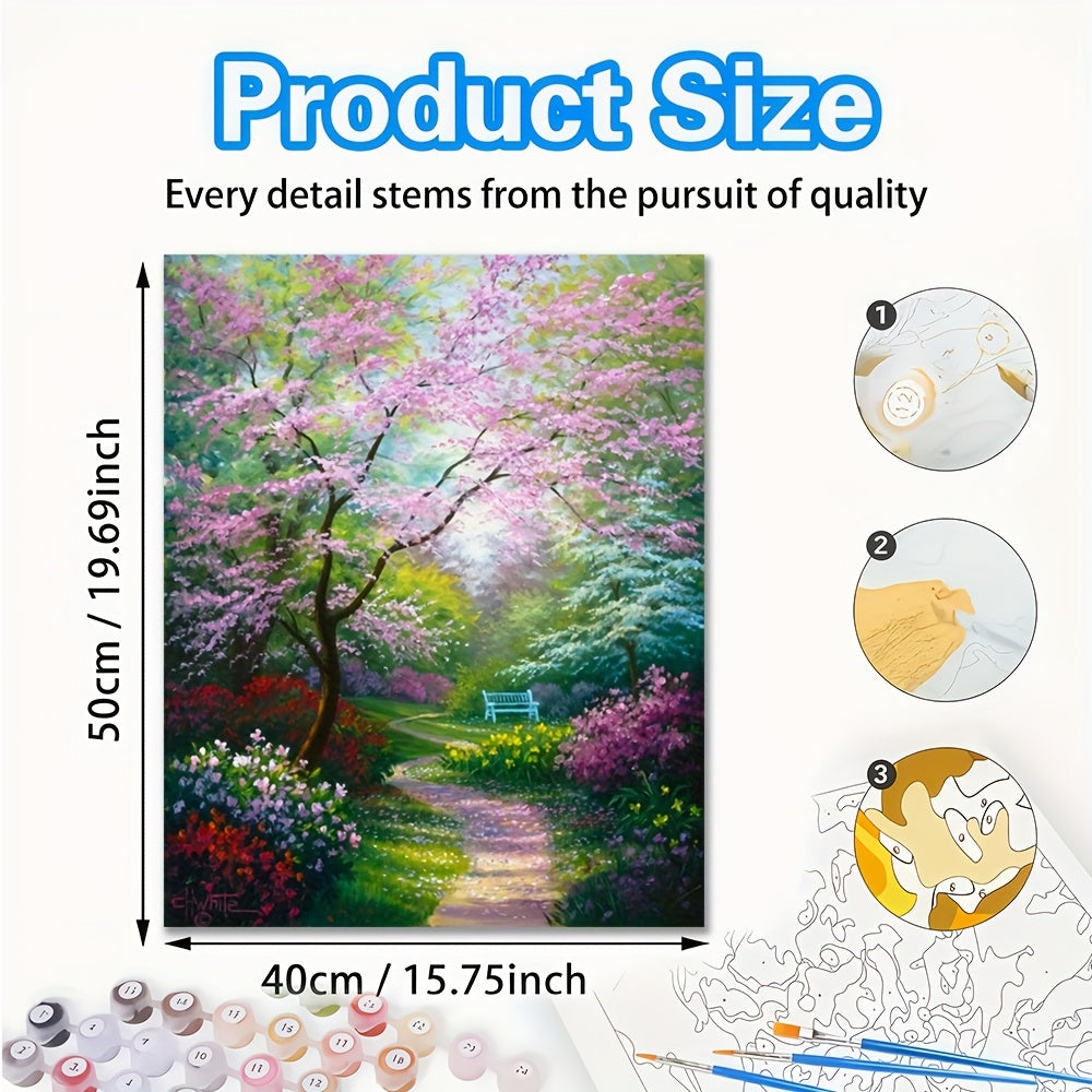 Park Path A DIY Digital Painting Kit for Beginners and Advanced Artists