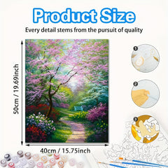 Park Path A DIY Digital Painting Kit for Beginners and Advanced Artists