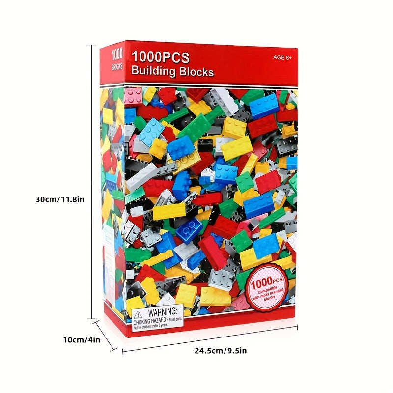 1000pcs Building Blocks Toy Set Educational Halloween Christmas