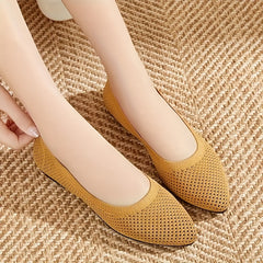 Women's Casual Slip On Point Toe Flat Shoes