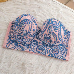 Push Up Lace Bra Comfortable Embroidered Lingerie