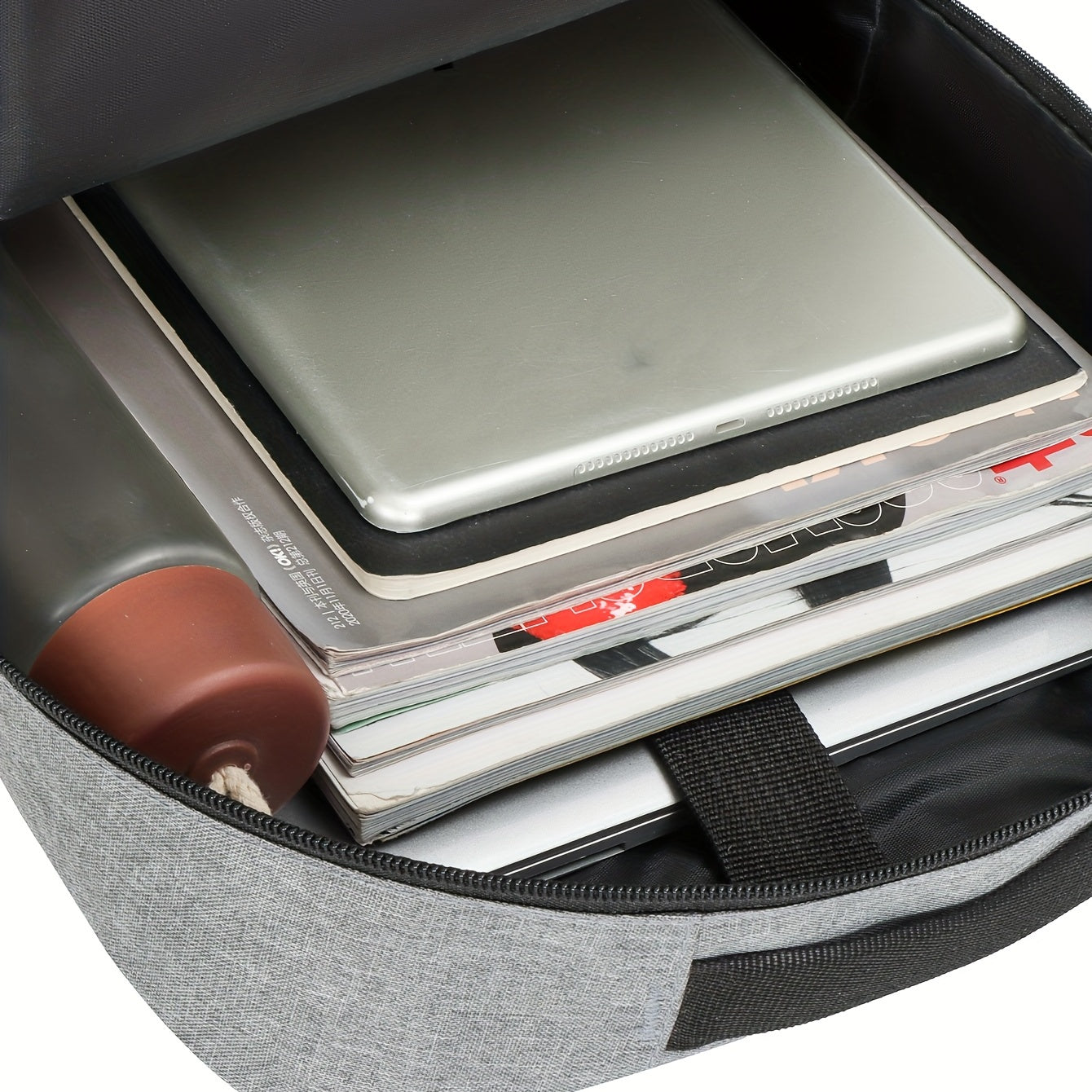 3pcs Backpack Crossbody Bag And Pen Bag Set Men's Three piece Computer Bag