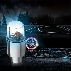 Promethfire LED Tire Valve Caps Neon Light - 2pcs