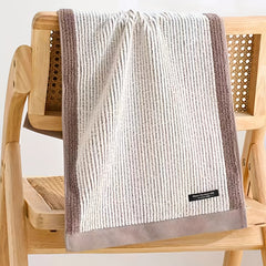Cotton Striped Hand Towel Soft Skin-friendly Face Towel Highly Absorbent Towel