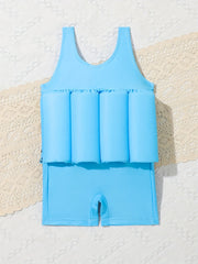 Cartoon Boys Buoyancy Swimsuit Elastic Swimming Beach Outfit