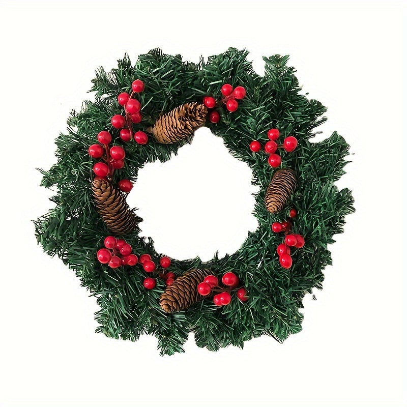 Pine Cone Red Fruit Garland Christmas Hanging Decorations
