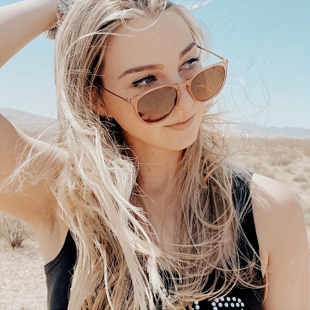 Vintage Round Sunglasses For Women Men Classic Retro Summer Travel Sun Glasses