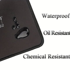 AR15 Gun Cleaning Mat with Parts Diagram & Instructions