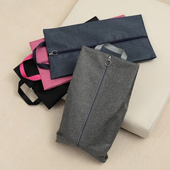 Portable Shoe Bags For Travel Dustproof Oxford Cloth Shoe Storage Organizer