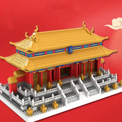 1860pcs Chinese Architecture Building Blocks Set