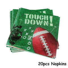 Football Themed Party Supplies for Bowl Celebrations
