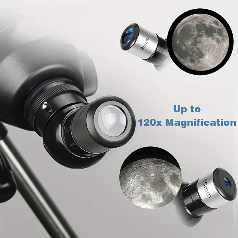 120x Astronomical Monocular Telescope for Outdoor Observation