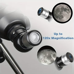 120x Astronomical Monocular Telescope for Outdoor Observation