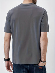 Back To School Print Men's Graphic Crew Neck T-shirt