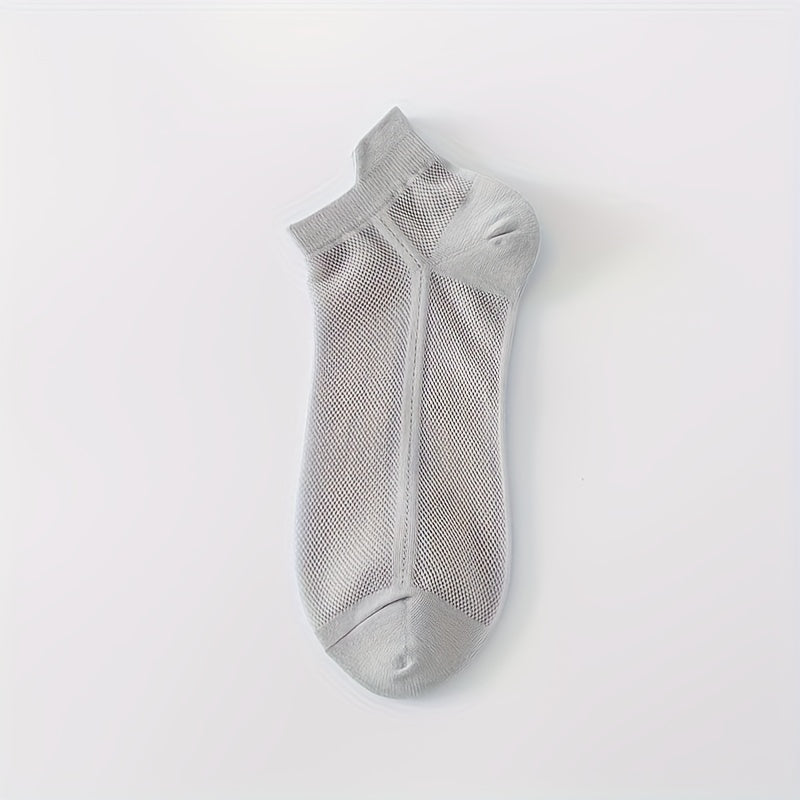 Breathable Low Cut Sports Socks - 5 Pairs