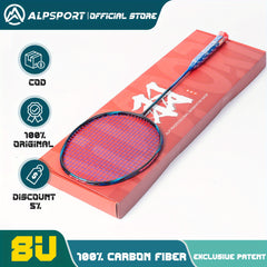 Carbon Pro Offensive Badminton Racket for Training