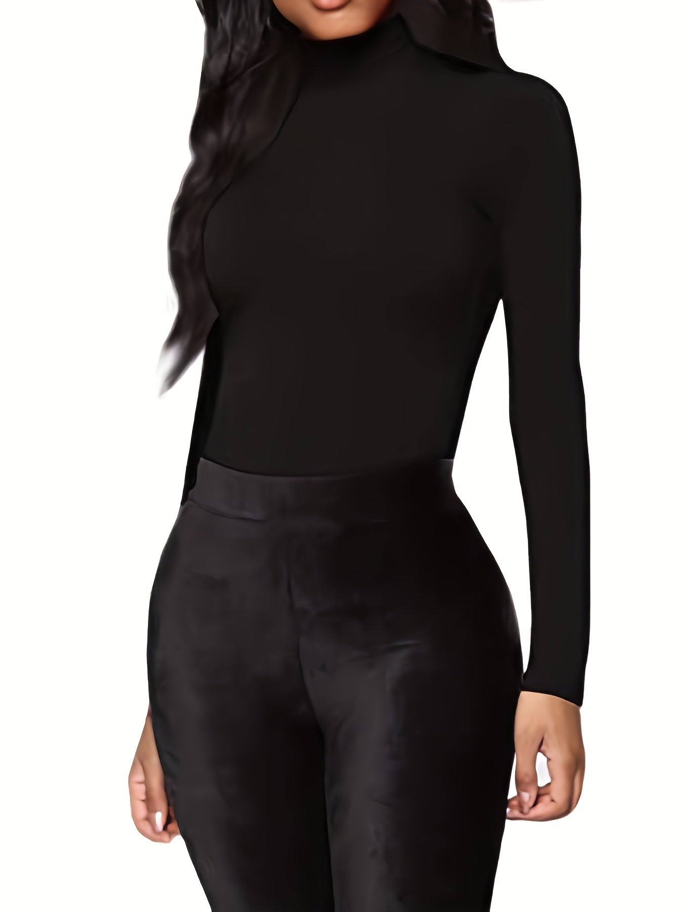 Seamless Shaping Bodysuit Tummy Control Slimming Long Sleeve Body Shaper