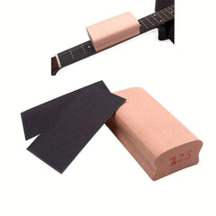 Wooden Sanding Block For Guitar Bass Fret Leveling Fingerboard