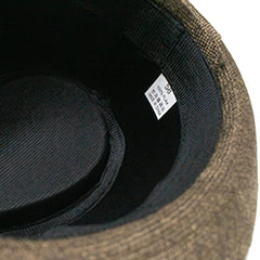 Women's Curved Brim Vintage Sun Hat Western Fedora Cap