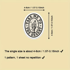 50pcs Unique Book Reading Stickers for Laptops Cars Water Bottles