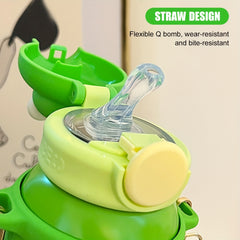 Insulation Cup with Straw 550ml Perfect for Hot and Cold Drinks