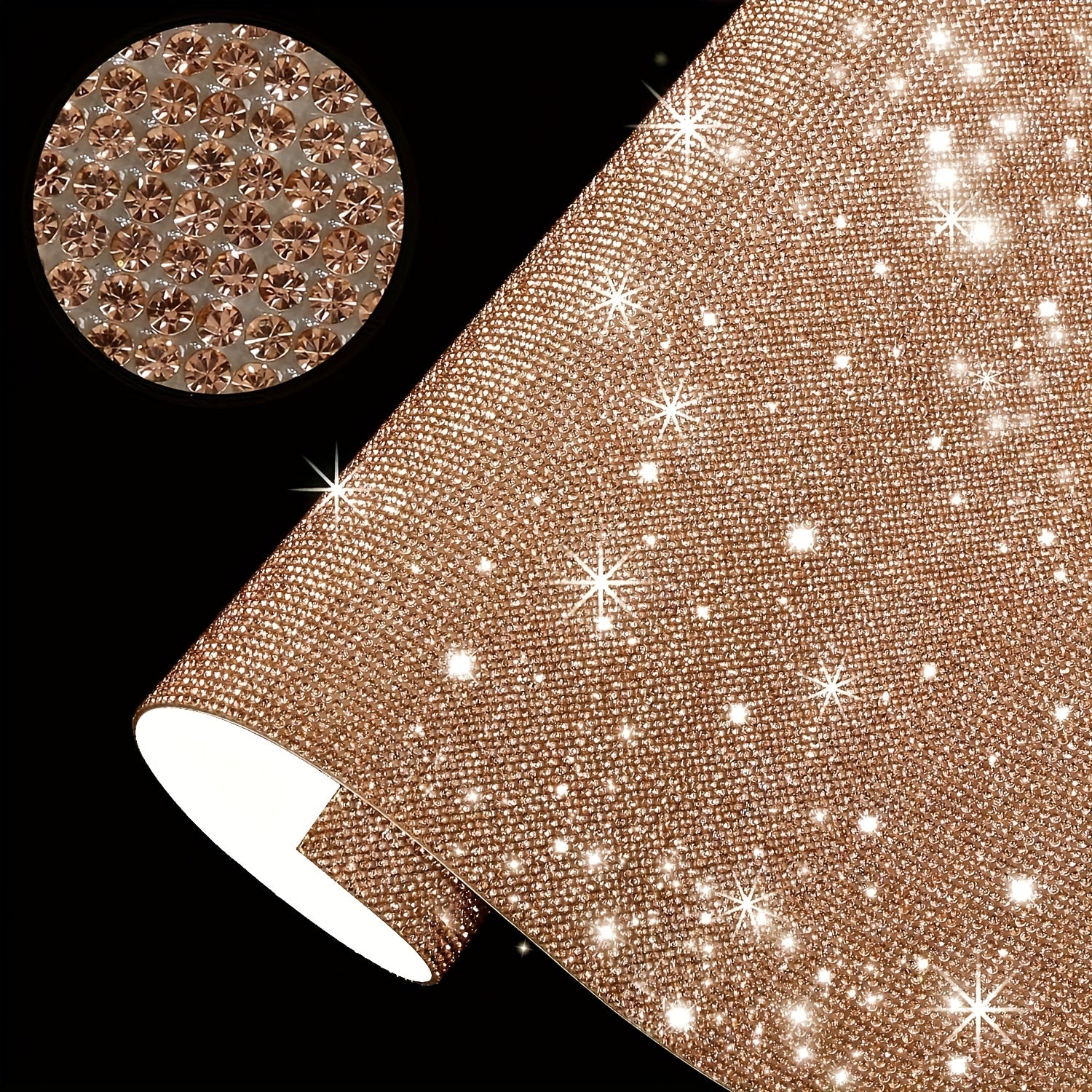 Crystal Drill Sticker DIY Self Adhesive Decoration