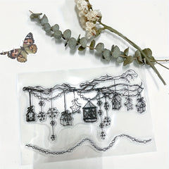 Snowflake Decorated Silicone Stamp