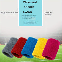 Sports Wristbands For Basketball Tennis Running Fitness Sweat Absorption