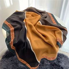 Soft Matching Scarf Large Warm Shawl Wraps Travel Decorative Scarf