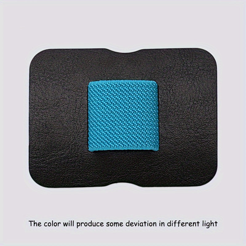 Pen Loop Holder Adhesive PU Leather Elastic Band For Notebooks Journals