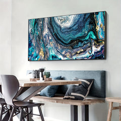 Flowing Abstract Large Diamond Painting Kit 40x90cm