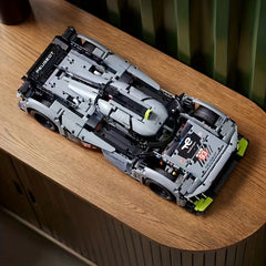 Gray Sports Car Building Blocks Gift