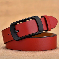 Men's PU Leather Buckle Belt Business Casual Decorative Belt