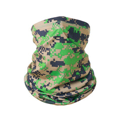 Men's Breathable Face Cover Washable Ice Silk Scarf for Hiking