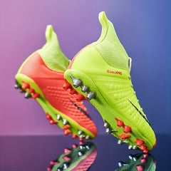 Boys Non Slip Football Cleat With Spikes Outdoor Soccer Shoes
