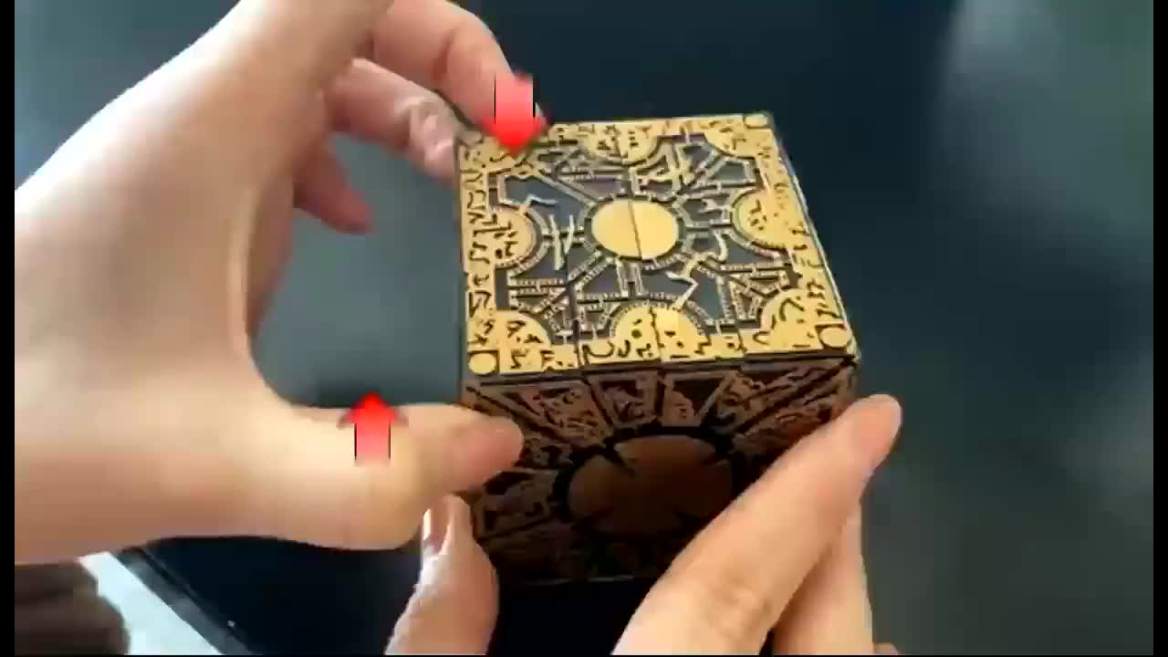 Detachable Puzzle Box Deformation Lock Box Halloween Christmas Gift