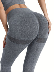 Women's Seamless Hip High Waist Yoga Pants for Gym & Workout