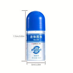 Transparent Glue Liquid for DIY School Office Bills Stamps 35ml